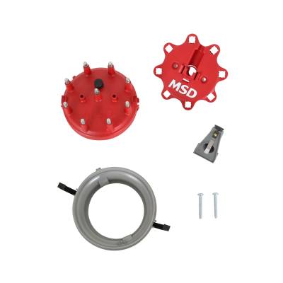 MSD - MSD Ignition 8414 Cap-A-Dapt Cap & Rotor for Ford V8