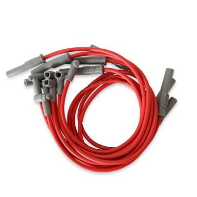 MSD - MSD Ignition 31369 Super Conductor Spark Plug Wire Set for 74-76 Chevy 454 HEI