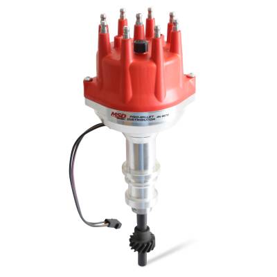 MSD - MSD Ignition 8579 Pro-Billet Small Cap Distributor for Ford 302