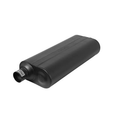 Flowmaster - Flowmaster 70 Series Muffler 2.50 Offset-In/2.50 Center Out Mild Sound 52571