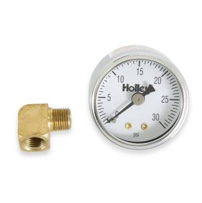 Holley - Holley Performance 26-502 Mechanical Fuel Pressure Gauge