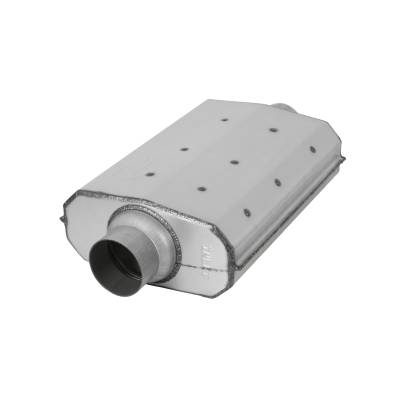 Hooker - Hooker Headers 21506HKR Aero Chamber Muffler 3" Center Inlet/Center Outlet