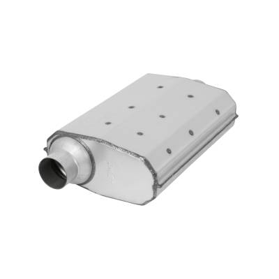 Hooker - Hooker Headers 21502HKR Aero Chamber Muffler 2.5" Offset Inlet/Center Outlet