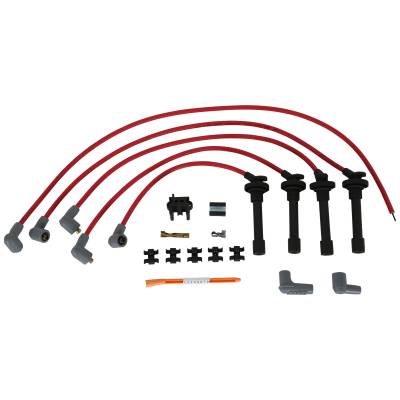 MSD - MSD Ignition 32349 Custom Spark Plug Wire Set for 94-07 Acura/Integra 1.6/1.8L