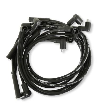 MSD - MSD Ignition 5543 Street-Fire Spark Plug Wire Set for Ford 289-302 Socket SBF