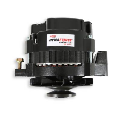 MSD - MSD Ignition 5361 DynaForce Alternator 160 AMP Black