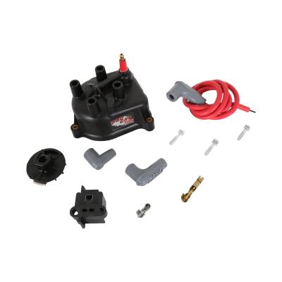 MSD - MSD Ignition 82933 Black Distributor Cap/Rotor Kit for 94-01 Acura Integra GSR