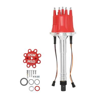 MSD - MSD Ignition 8356 Dual Pickup Distributor for Chevy V8