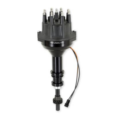 MSD - MSD Ignition 85783 Black Pro-Billet Distributor for Ford 351W V8 Engine