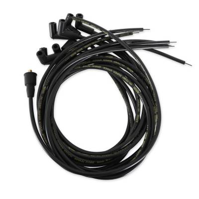 ACCEL - ACCEL 5041K Universal Super Stock Spark Plug Wire 90-DEG Set 8mm Black