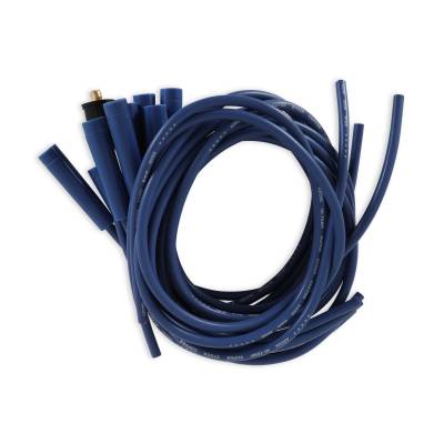 ACCEL - ACCEL 4038B Universal Super Stock Spark Plug Wire Set 8mm Blue
