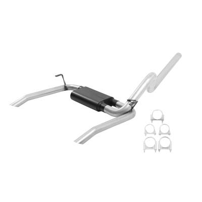Flowmaster - Flowmaster 17133 American Cat-Back Exhaust Alu. for 95-97 Camaro/Firebird 5.7L