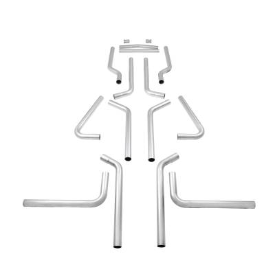 Flowmaster - Flowmaster 15935 Universal Dual Exhaust Pipe Kit 16Pc 2.25" Dia. Aluminized