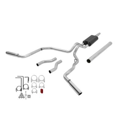 Flowmaster - Flowmaster 17471 American Thunder Cat-back Exhaust System 87-96 F150 V6/8 2/4WD