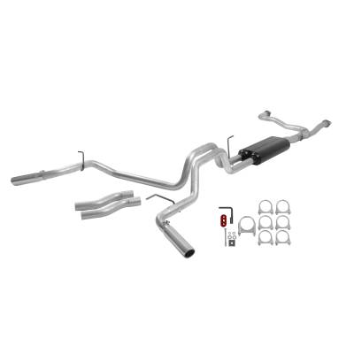 Flowmaster - Flowmaster 17406 American Thunder Cat-Back Exhaust System Aluminized