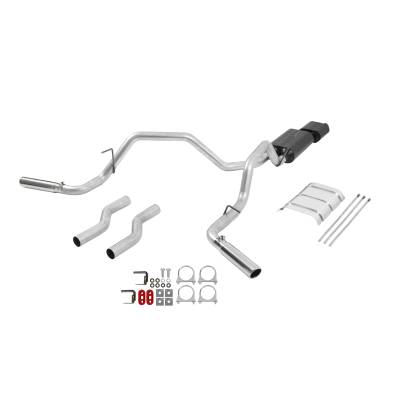 Flowmaster - Flowmaster 817425 American Thunder Catback Exhaust for 00-06 Toyota Tundra 4.7L