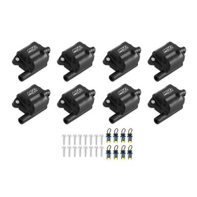 MSD - MSD Ignition 828783 Pro Power Ignition Coil for 05-13 GM LS2/LS7 Engines Blk 8Pc