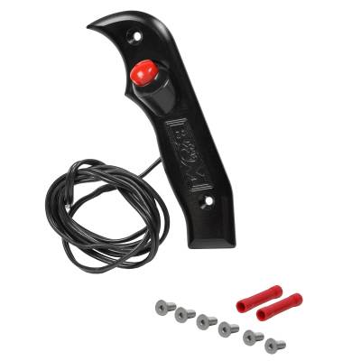 B&M - B&M 81063BM Magnum Grip Side Plate w/12V Button for Magnum Grip Shifters