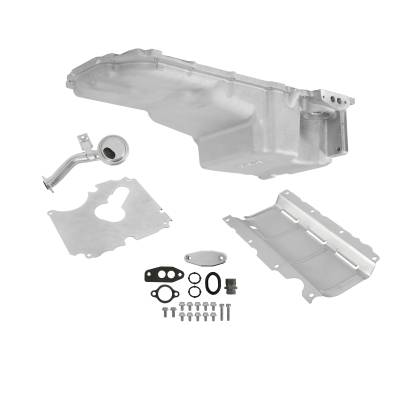 Holley - Holley Perf 302-21 Engine Oil Pan for 63-06 Buick/Chevy/GMC/Jeep/OM/Pontiac