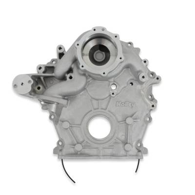 Holley - Holley Performance 97-410 Timing Cover Natural for 20+ Ford Godzilla 7.3L