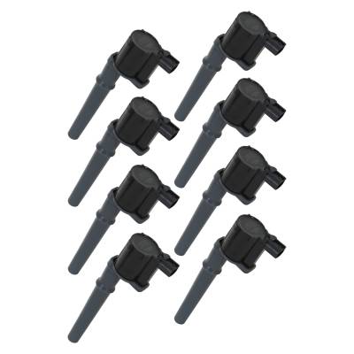 ACCEL - ACCEL 140034K-8 Ignition Coil for Ford 4-Valve Modular Engine 4.6/5.4L Black 8Pc