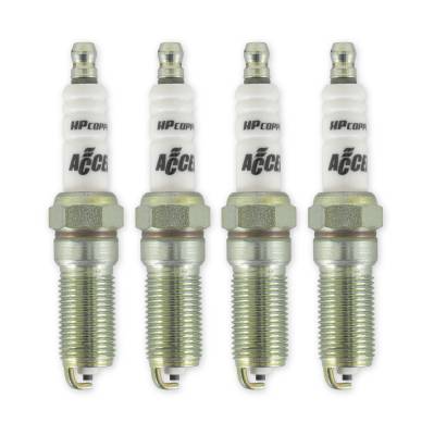 ACCEL - ACCEL 578C2-4 Copper Spark Plug for Ford & Lincoln 2.0/2.3/3.5L 4Pc