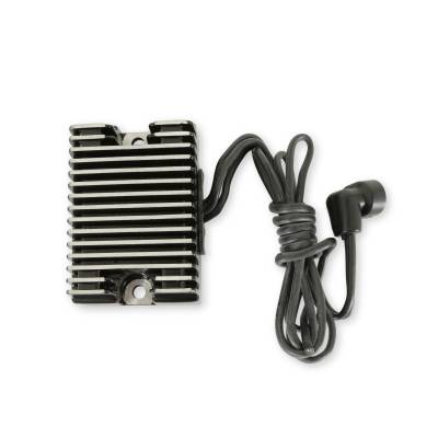 ACCEL - ACCEL 201122B Voltage Regulator Electronic Black for Harley Davidson