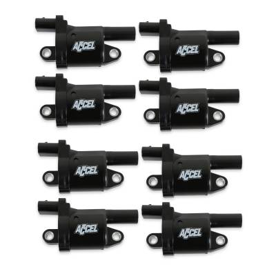 ACCEL - ACCEL 140080-8 Direct Ignition Coil Kit for 14+ Cadillac/Chevy/GMC 8Pc