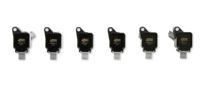 ACCEL - ACCEL 140647K-6 Coil Kit for 17-20 Ford EcoBoost 3.5L Black 6Pc