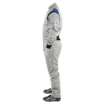 Simpson Safety - Simpson Safety RN05121 Renegade Racing Suit Small Gray/Black