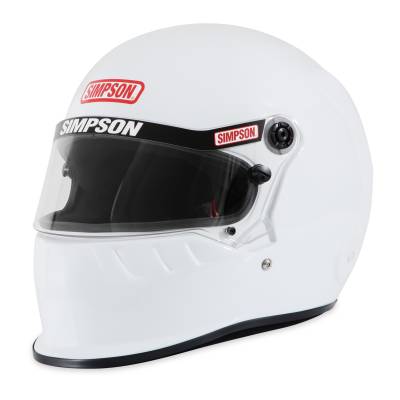 Simpson Safety - Simpson Safety 7950001 SD1 X-Small Racing Helmet Gloss White