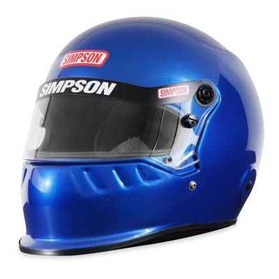 Simpson Safety - Simpson Safety 7950005 SD1 X-Small Racing Helmet Gloss Blue