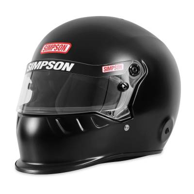 Simpson Safety - Simpson Safety 7950008 SD1 X-Small Racing Helmet Matte Black