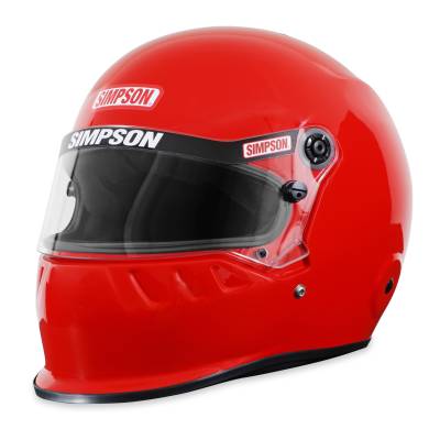 Simpson Safety - Simpson Safety 7950024 SD1 Medium Racing Helmet Gloss Red