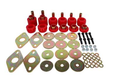 Energy Suspension - Energy Suspension 7.4105R Body Mount Set for 04-15 Nissan Titan Extended Cab