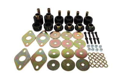 Energy Suspension - Energy Suspension 7.4105G Body Mount Set for 04-15 Nissan Titan Extended Cab