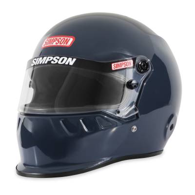 Simpson Safety - Simpson Safety 7950037 SD1 Large Racing Helmet Gloss Gray
