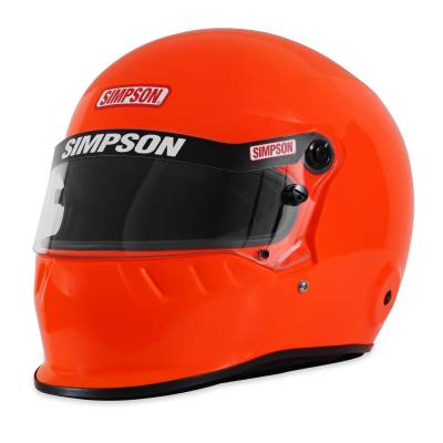 Simpson Safety - Simpson Safety 795003S SD1 Large Racing Helmet Safety Orange