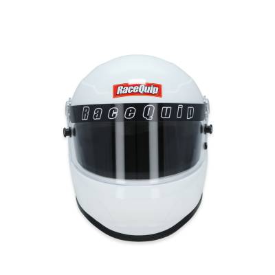 Racequip - RaceQuip 2261196RQP Pro Youth Full-Face Helmet Gloss White