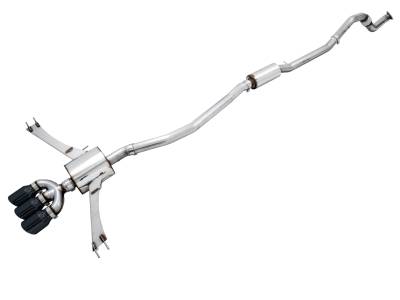 AWE Tuning - AWE Tuning 3015-53014 Exhaust System for 17-20 Civic Si Coupe/Sedan 1.5 FWD