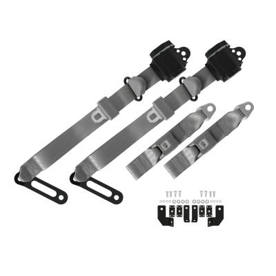 Brothers Trucks - Brothers Trucks BELTKT4-3GREY Chevrolet & GMC Seat Belt