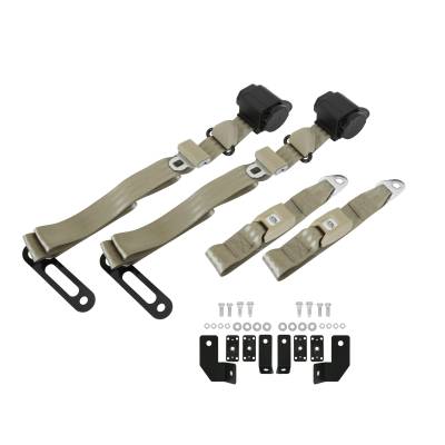 Brothers Trucks - Brothers Trucks BELTKT4-3TAN Seat Belt for Chevy/GMC