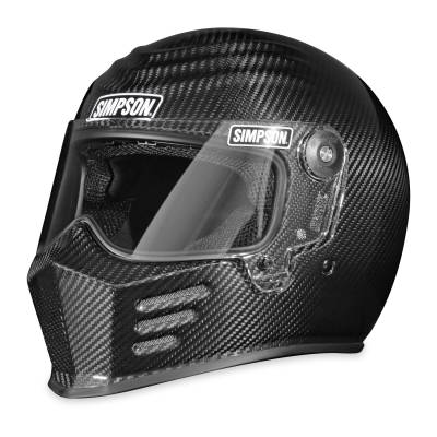 Simpson Motorcycle - Simpson Motorcycle OB3C2X Outlaw Bandit 3 2X-Large Motorcycle Helmet Carbon
