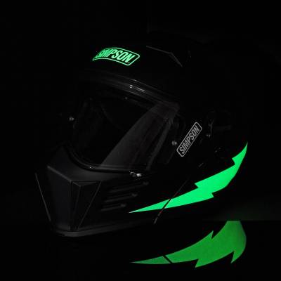Simpson Motorcycle - Simpson Motorcycle M59392X Mod Bandit 2X-Large Motorcycle Helmet Lucifer