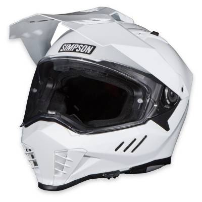 Simpson Motorcycle - Simpson Motorcycle XB12X Xcursion Bandit 2X-Large Motorcycle Helmet Gloss White