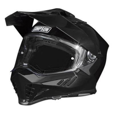 Simpson Motorcycle - Simpson Motorcycle XB22X Xcursion Bandit 2X-Large Motorcycle Helmet Gloss Black