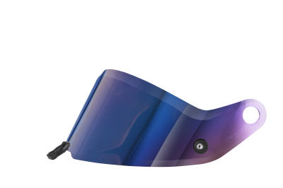 Stilo - Stilo YA0911 Iridium Blue Visor Shield for ST6 Helmet Dark Tint