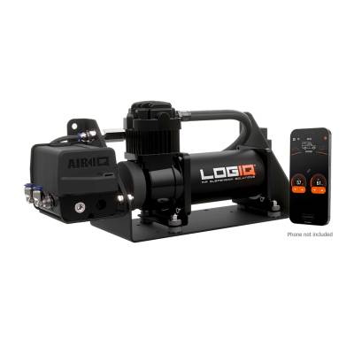 Logiq Air Suspension - Logiq Air Suspension 50-42200 2-Channel Air Management Kit w/400HD Compressor