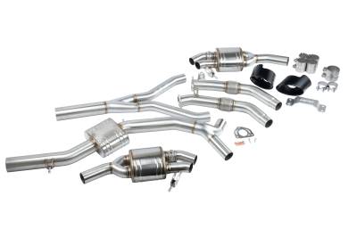 APR - APR CBK0037 Cat-Back Exhaust System for 18-25 B9 Audi RS4/18-25 RS5 2.9