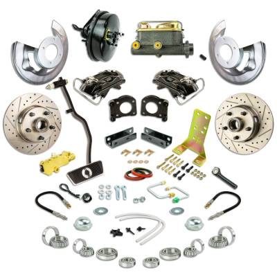 The Right Stuff Detailing - The Right Stuff Detailing ZDC6708S Ford/Mercury Brake Conversion Kit Front